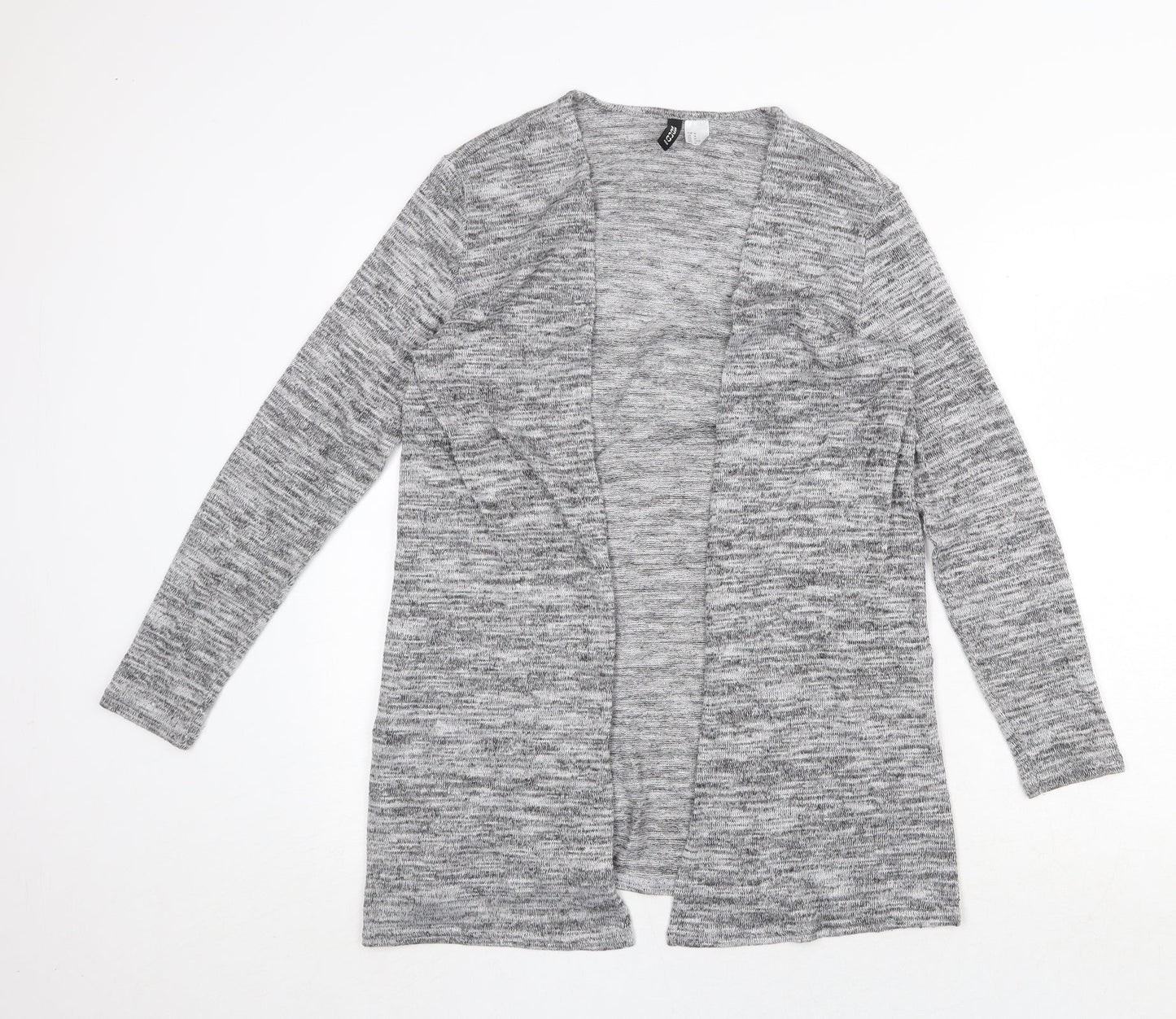Womens UK Size M H&M Grey Cardigan Jumper