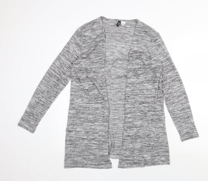 Womens UK Size M H&M Grey Cardigan Jumper