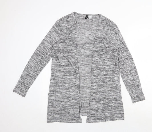 Womens UK Size M H&M Grey Cardigan Jumper
