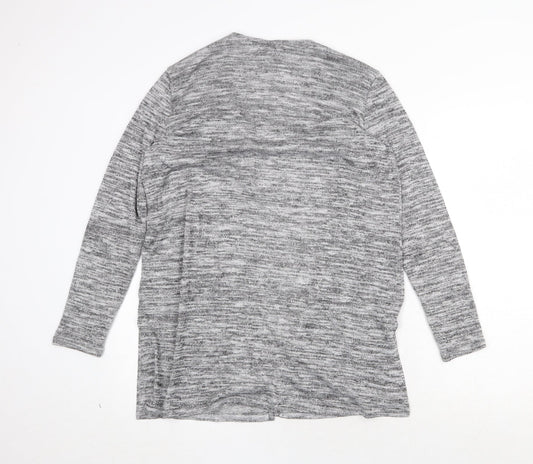 Womens UK Size M H&M Grey Cardigan Jumper