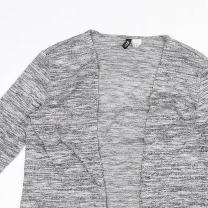 Womens UK Size M H&M Grey Cardigan Jumper