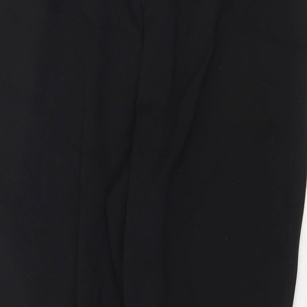 Womens UK Size 10 Marks and Spencer Regular Fit  Black Trousers