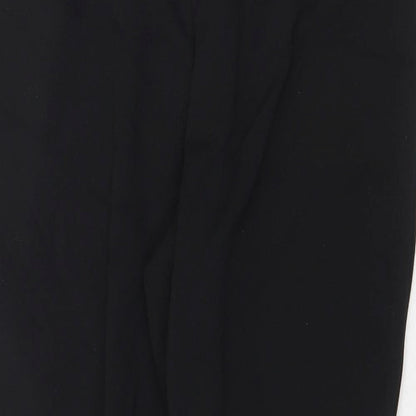 Womens UK Size 10 Marks and Spencer Regular Fit  Black Trousers