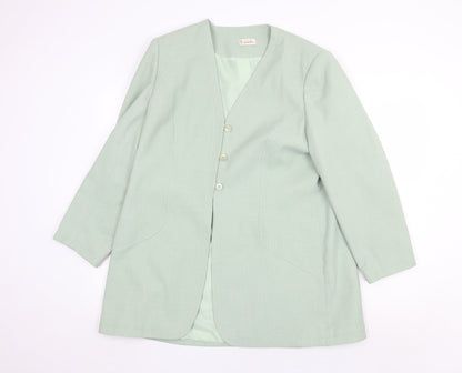 Womens UK Size 18 Isabelle Green Jacket