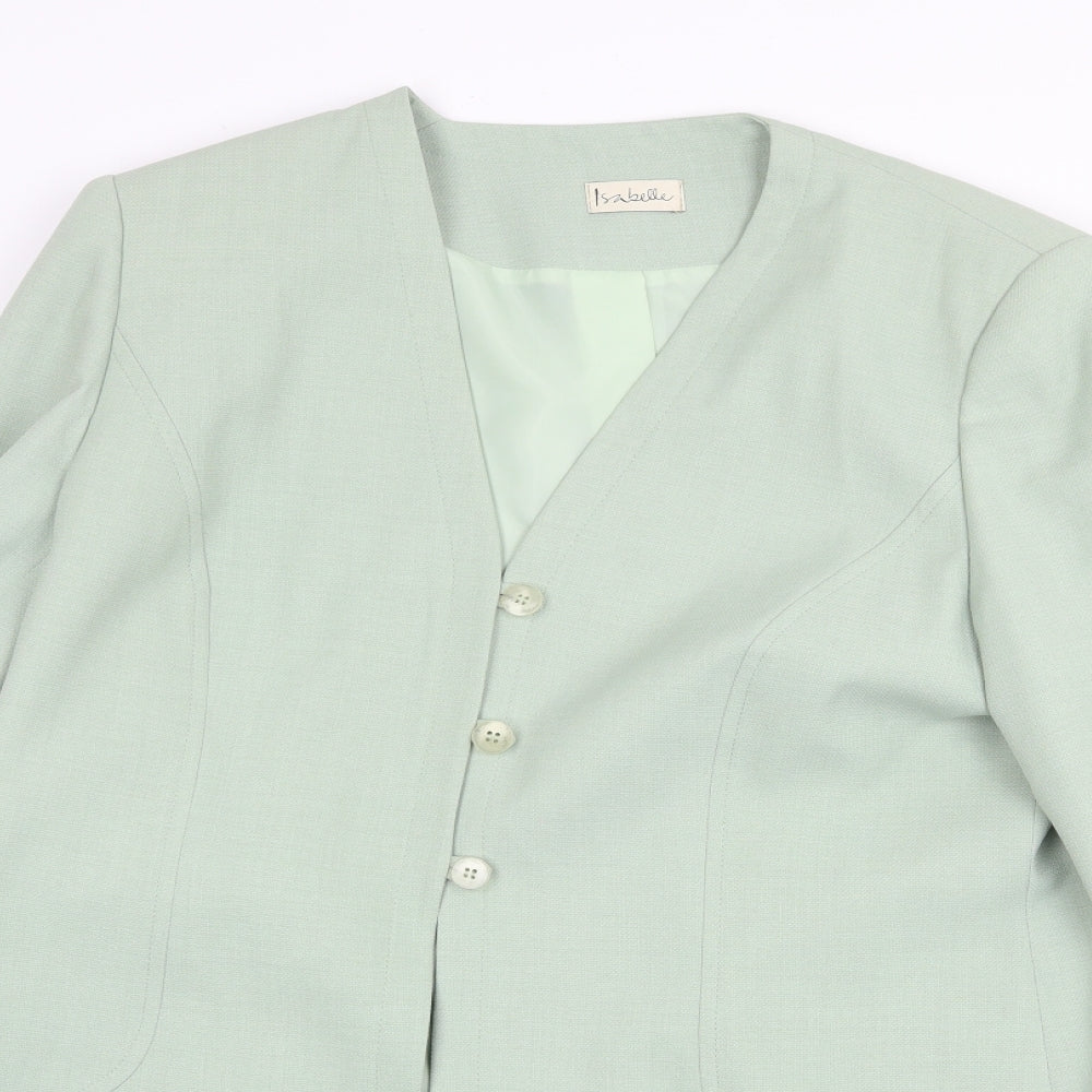 Womens UK Size 18 Isabelle Green Jacket