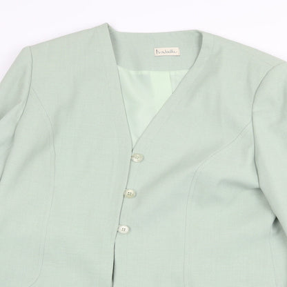 Womens UK Size 18 Isabelle Green Jacket