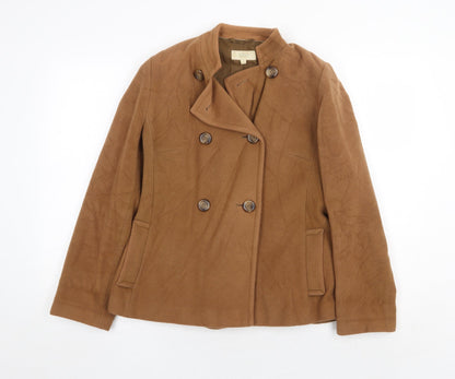 Womens UK Size 12 Marks and Spencer Brown Jacket