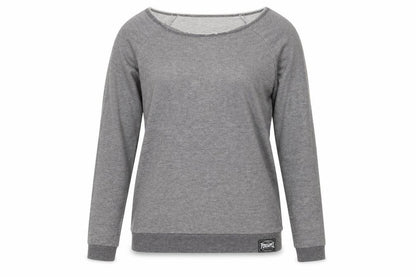 Pineapple Womens Grey Boat Neck Cotton Pullover Jumper Size XS