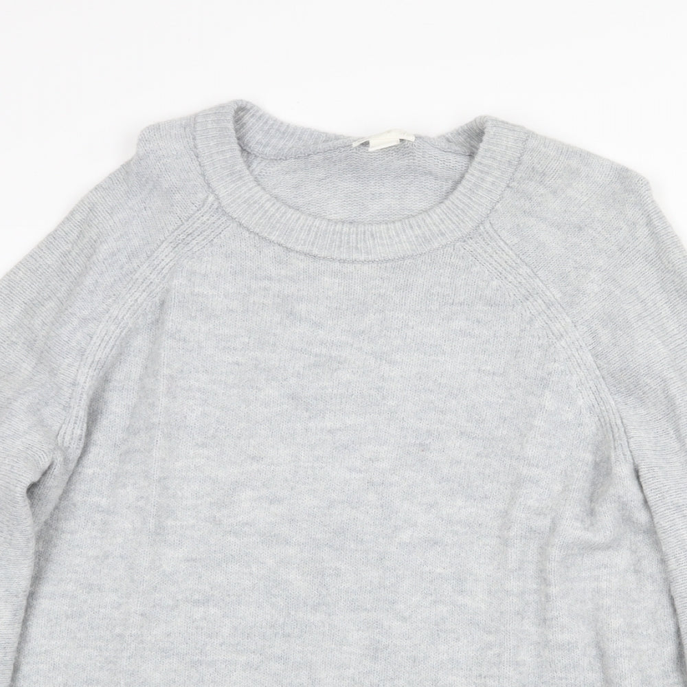 Womens UK Size L H&M Grey Pullover Jumper