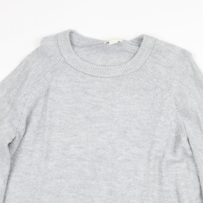Womens UK Size L H&M Grey Pullover Jumper
