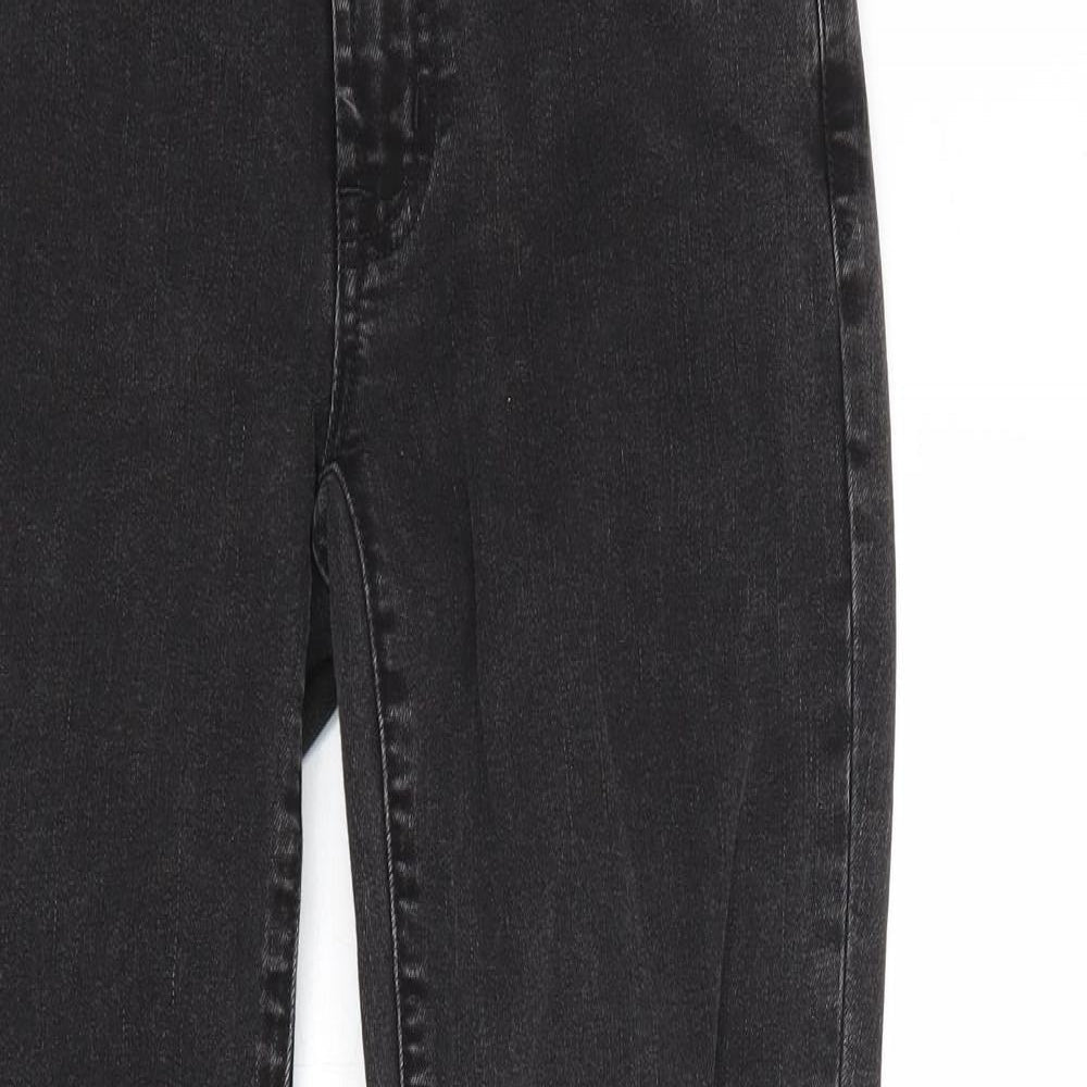 Gap Womens Black Cotton Skinny Jeans Size 26 in Regular Zip
