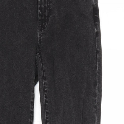Gap Womens Black Cotton Skinny Jeans Size 26 in Regular Zip