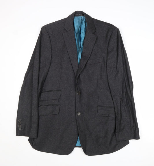 Mens UK Size 42 Linea Regular Grey Suit Jacket