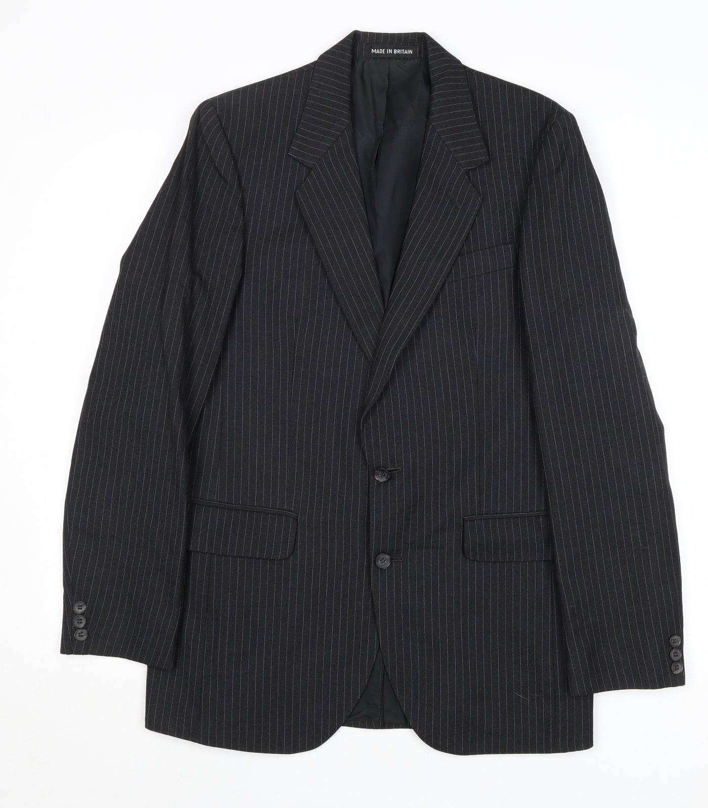 Mens UK Size 38 Dunn & Co Regular Grey Suit Jacket