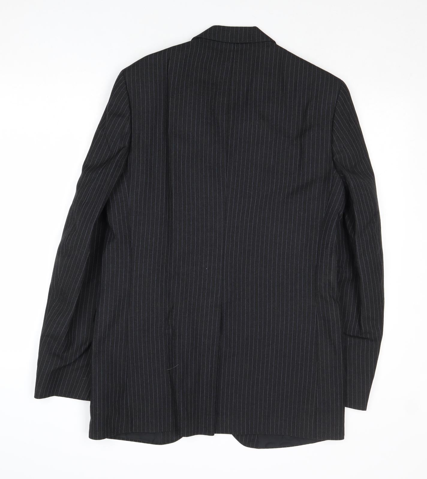Mens UK Size 38 Dunn & Co Regular Grey Suit Jacket