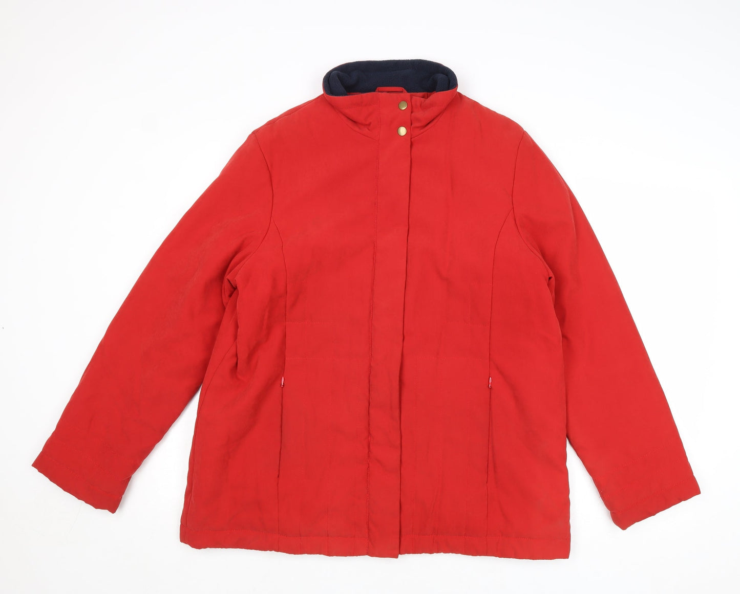 Womens UK Size 16 EWM Red Jacket
