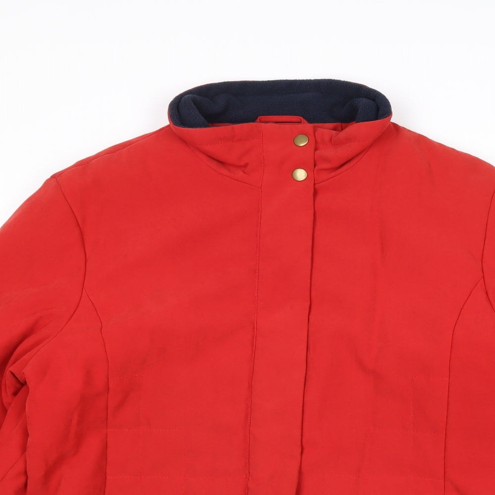 Womens UK Size 16 EWM Red Jacket