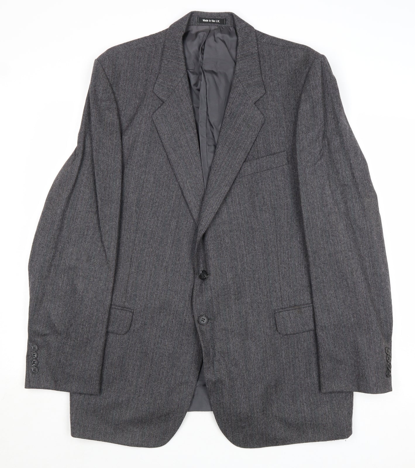 Mens UK Size 44 St Michael Regular Grey Suit Jacket