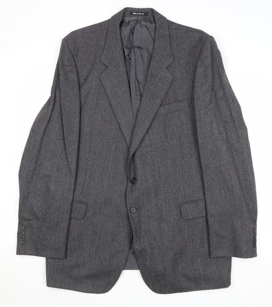 Mens UK Size 44 St Michael Regular Grey Suit Jacket