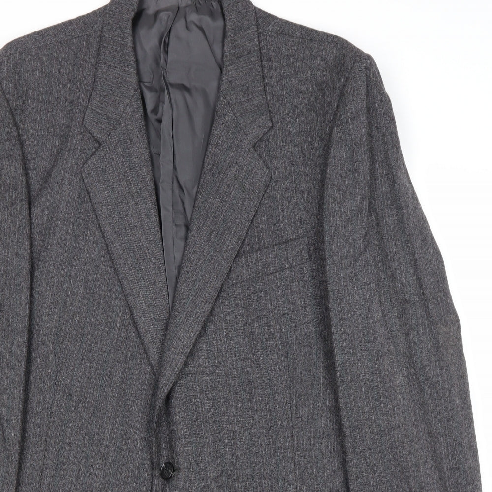 Mens UK Size 44 St Michael Regular Grey Suit Jacket