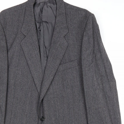 Mens UK Size 44 St Michael Regular Grey Suit Jacket