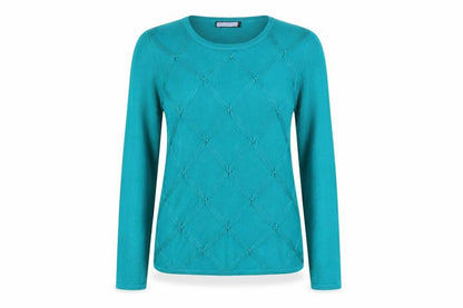 Womens UK Size XS Bonmarché Blue Pullover Jumper