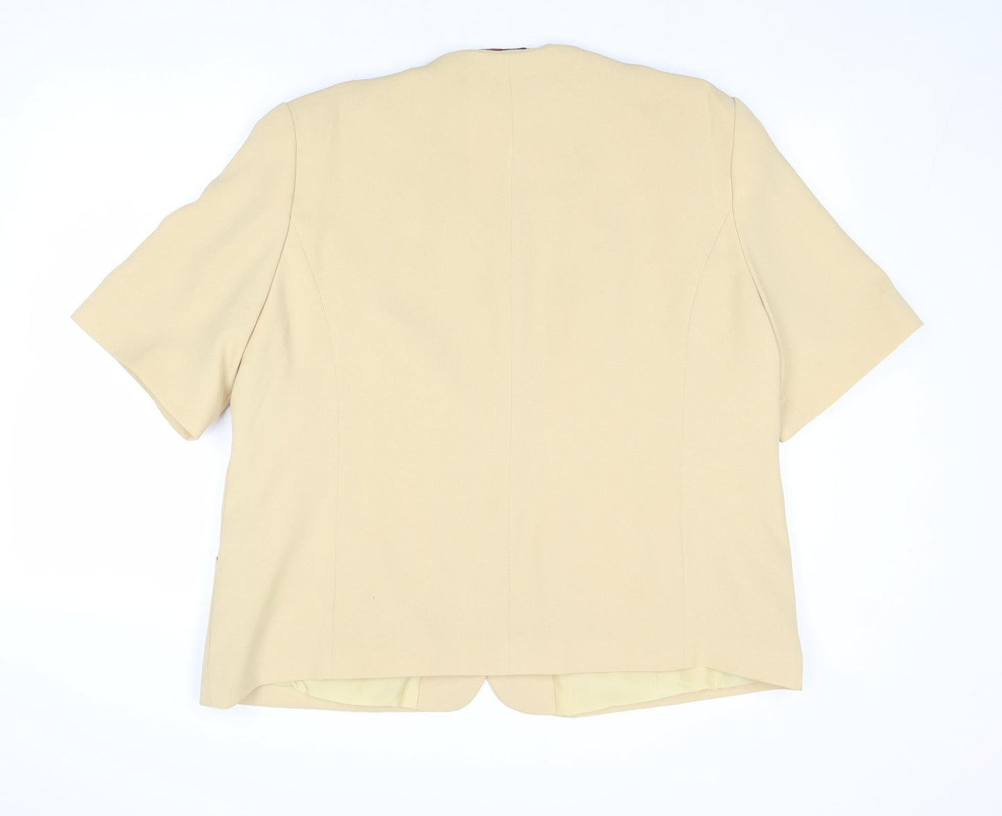 Womens UK Size 22 Bonmarché Yellow Jacket