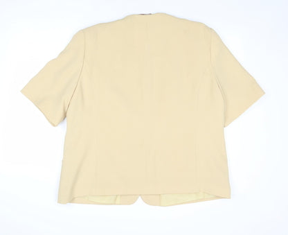 Womens UK Size 22 Bonmarché Yellow Jacket