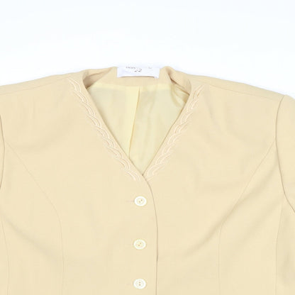 Womens UK Size 22 Bonmarché Yellow Jacket