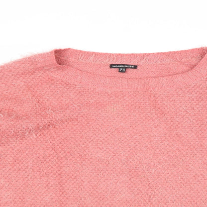 Womens UK Size 12 Warehouse Pink Pullover Jumper