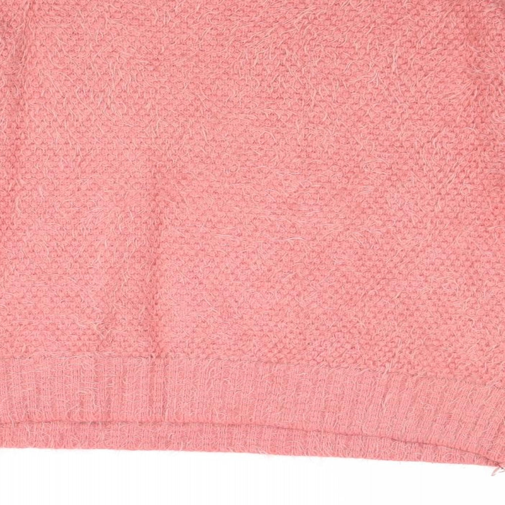 Womens UK Size 12 Warehouse Pink Pullover Jumper
