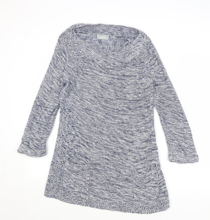 Womens UK Size S Wallis Blue Pullover Jumper