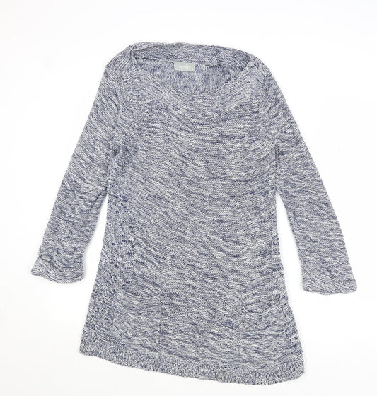 Womens UK Size S Wallis Blue Pullover Jumper