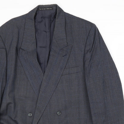 Mens UK Size 42 Burton Regular Blue Suit Jacket