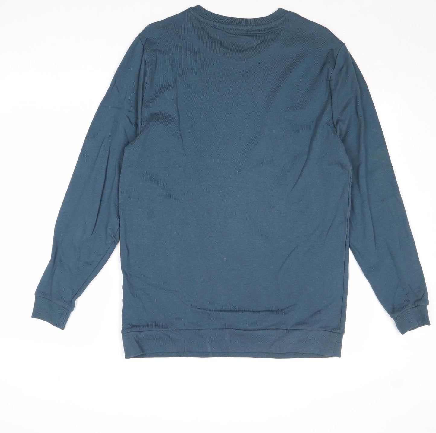 Mens UK Size S ASOS Blue Pullover Sweatshirt