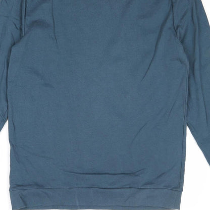Mens UK Size S ASOS Blue Pullover Sweatshirt