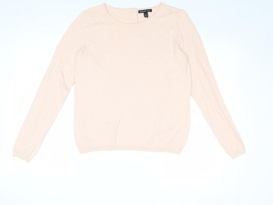 Womens UK Size M Mango Pink Pullover Jumper
