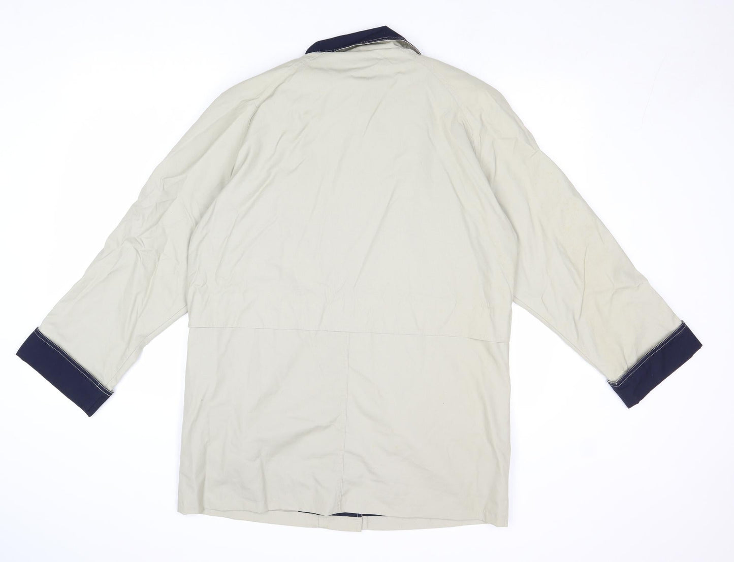 Damart Womens Beige Jacket Size 14 Button