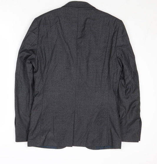 Mens UK Size 38 NEXT Regular Grey Suit Jacket