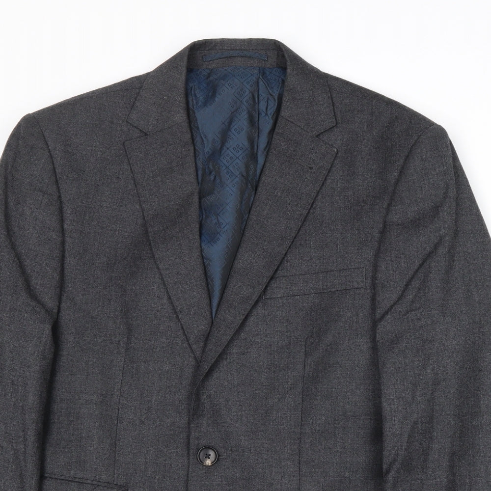Mens UK Size 38 NEXT Regular Grey Suit Jacket