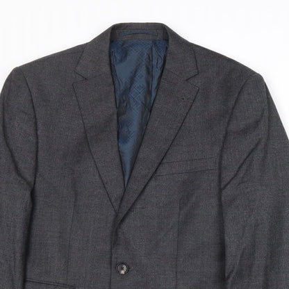 Mens UK Size 38 NEXT Regular Grey Suit Jacket