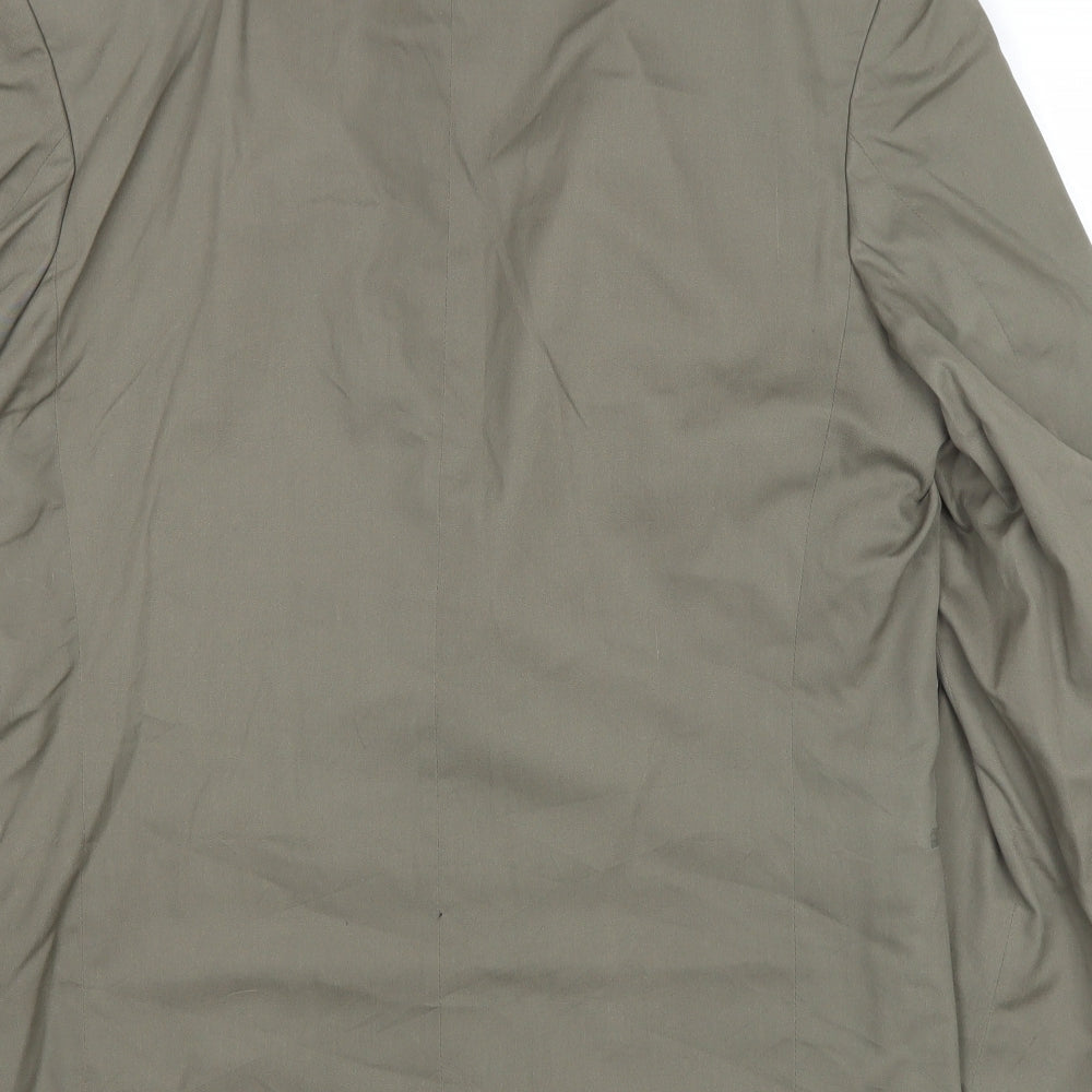 Mens UK Size 40 Burton Regular Brown Suit Jacket