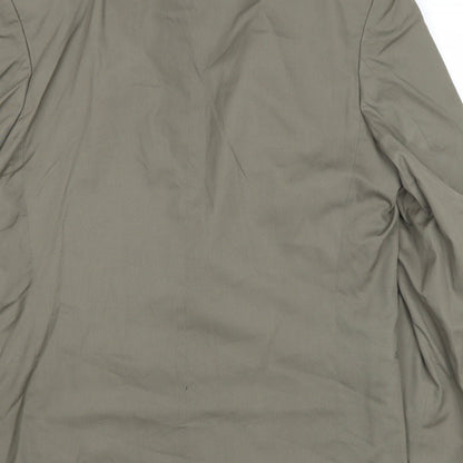 Mens UK Size 40 Burton Regular Brown Suit Jacket