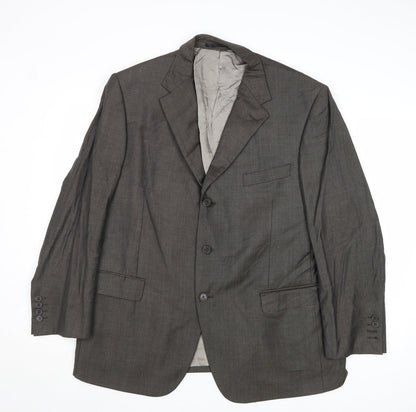 Mens UK Size 44 Marks and Spencer Regular Grey Suit Jacket