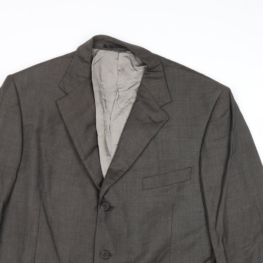 Mens UK Size 44 Marks and Spencer Regular Grey Suit Jacket