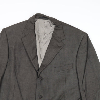 Mens UK Size 44 Marks and Spencer Regular Grey Suit Jacket