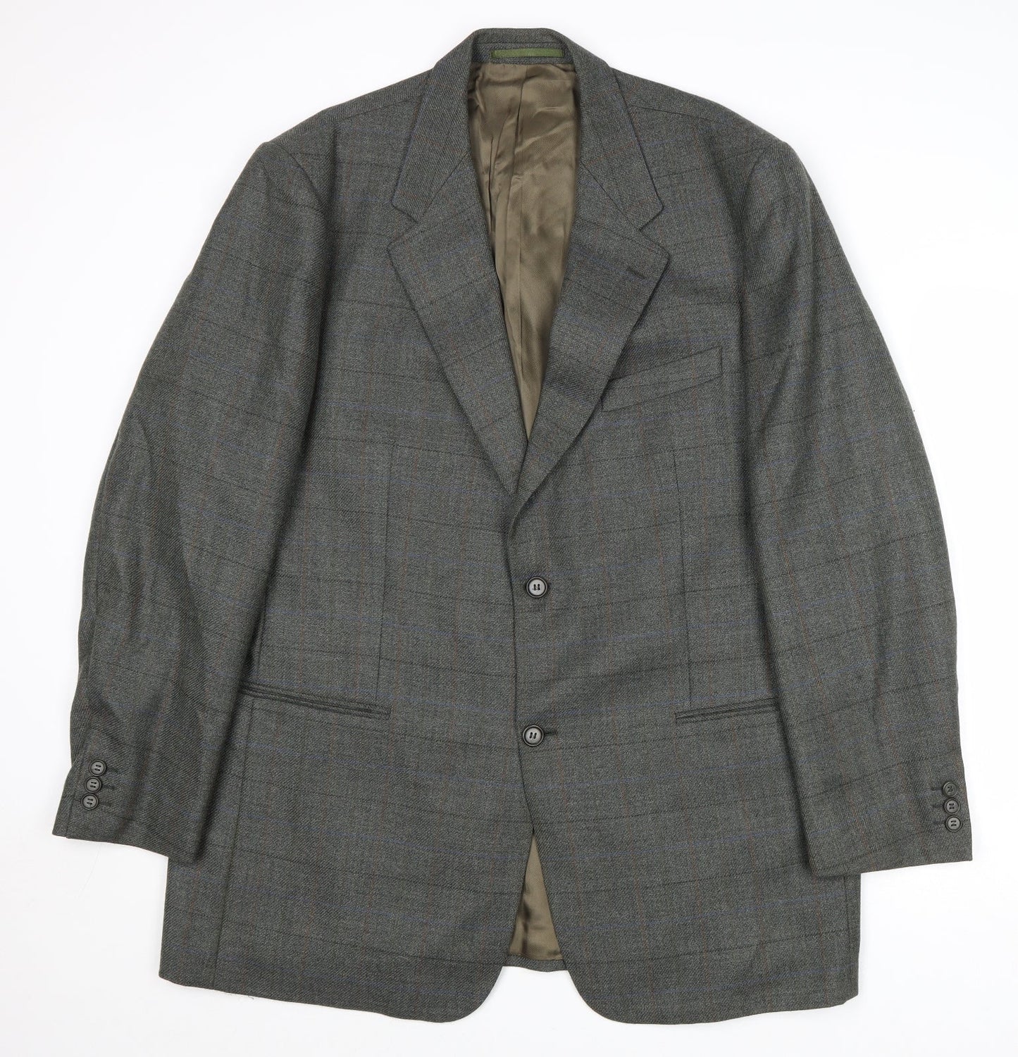 Mens UK Size 46 Wellington Regular Grey Suit Jacket