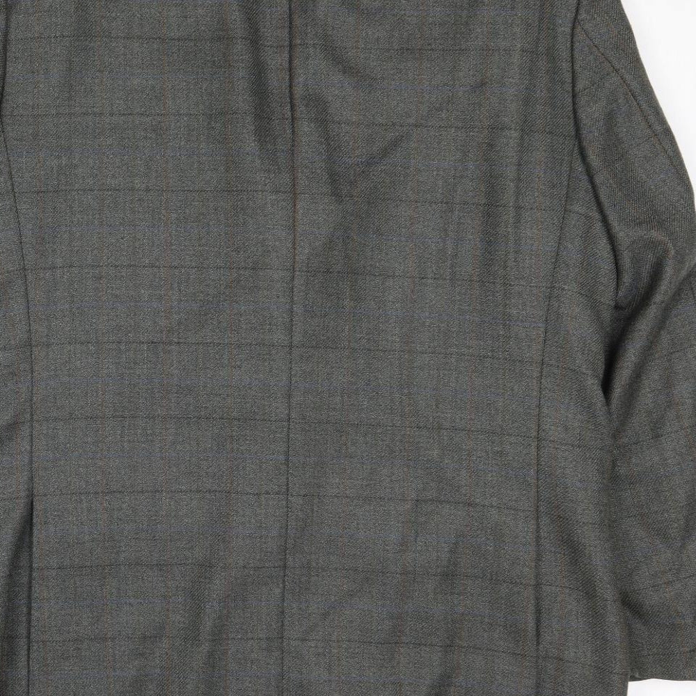 Mens UK Size 46 Wellington Regular Grey Suit Jacket