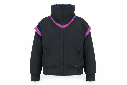 Cevas Womens Black Windbreaker Jacket Size 10 Zip - Gore-Tex