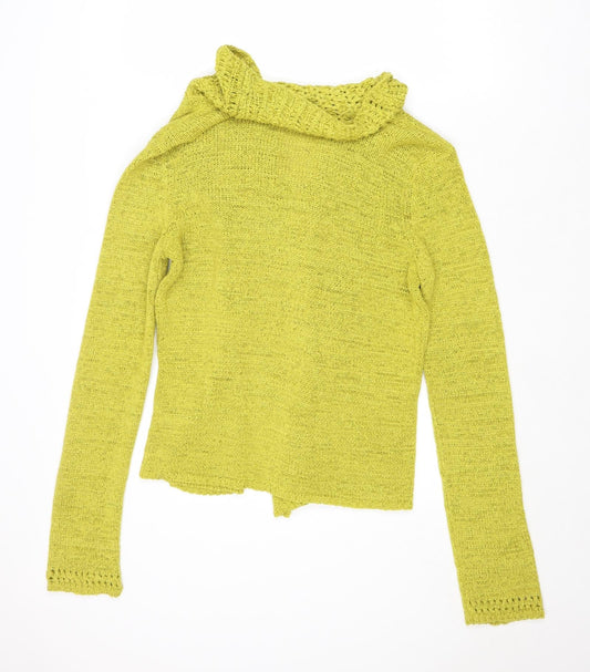 Womens UK Size 14 Debenhams Green Cardigan Jumper
